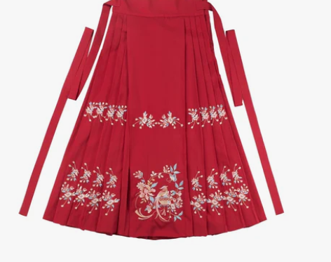 ?汉尚华莲传统汉服女装日常百搭秋冬款团花刺...