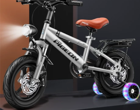 飞鸽镁合金儿童自行车男孩3-6-8-10岁...