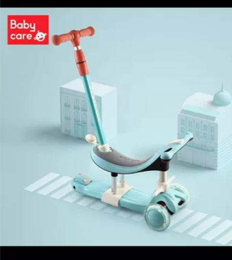 babycare儿童滑板车溜溜车1-2-3...