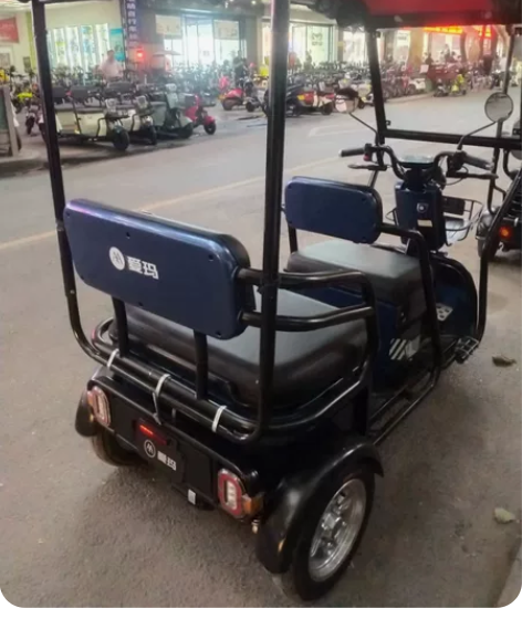 收 收 收一台家用电动三轮车，12个月内的...