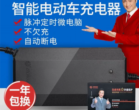 东升电动车电瓶充电器48v12ah48v2...