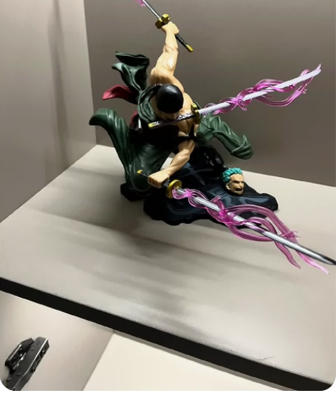 海贼王手办三千世界索隆GK优质版大号双头雕...