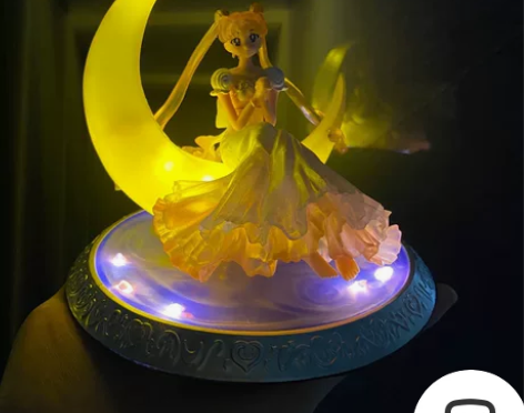潮玩美少女战士水冰月手办模型摆件玩家室内发...