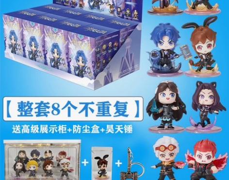 ?斗罗大陆盲盒正版第二弹魂师对决史莱克七怪...