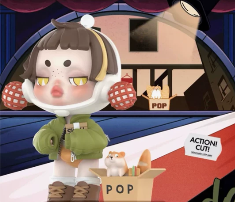 SP人生如戏SKULLPANDA盲盒潮玩手...