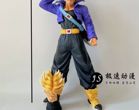 七龙珠MRC特兰克斯手办未来战士双头雕像超...