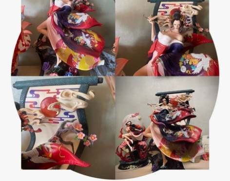 【手办已出，只剩雕像】出售幕后路飞、作伴女...