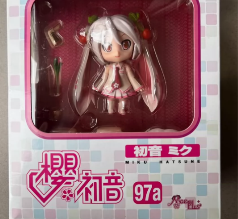 Q版粘土MIKU HATSUNE樱花初音9...