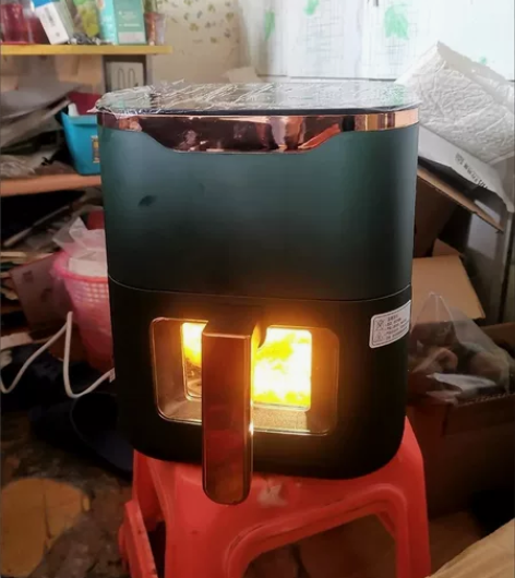 【闲置低价出】公司采购多了8.5全新空气炸...