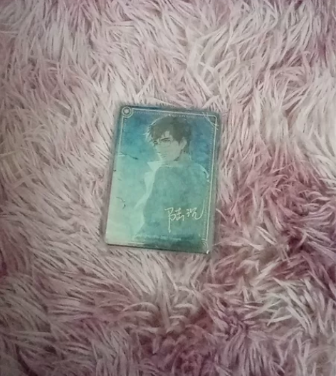 光与夜之恋西湖联名周边 陆沉烫金摆件 全新...