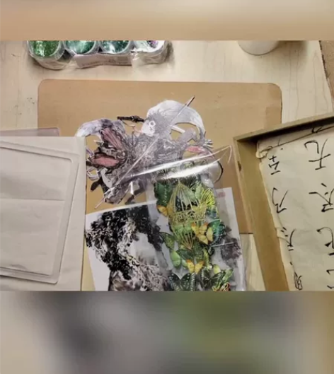 接亚克力流沙麻将， ●带图来，可提供排版抠...