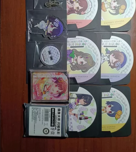 偶像大师 闪耀色彩 cafe 杯垫 亚克力...