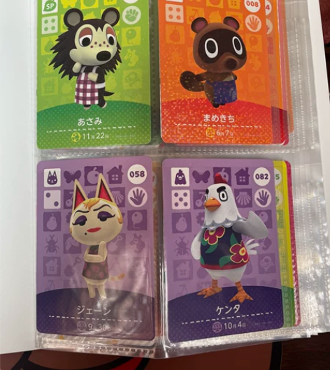 amiibo 动森 27张卡+官方卡册 送...