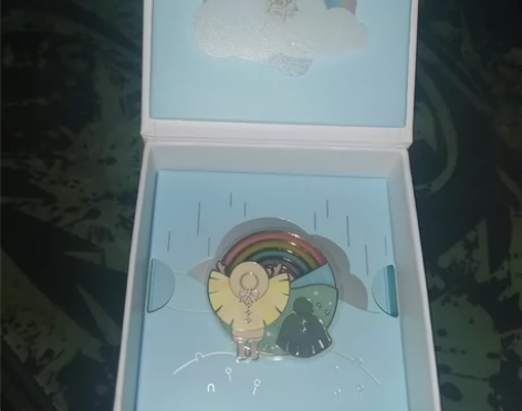 光遇徽章 三周年彩虹魔法徽章nfc 全新现...
