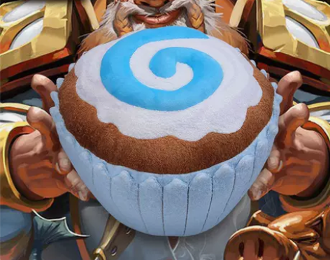 blizzard暴雪正版周边炉石传说蛋糕抱...