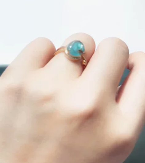 【灿若星辰】暴风雪花棉天空蓝星空蓝翡翠月亮...