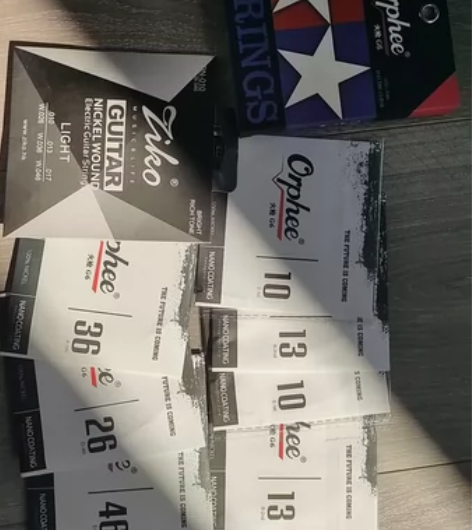 电吉他琴弦 010-046 奥路菲g6一套...