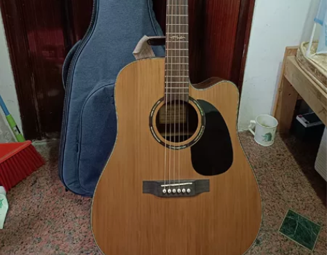 不再犹豫41寸民谣面单电箱吉他 朋友琴行...