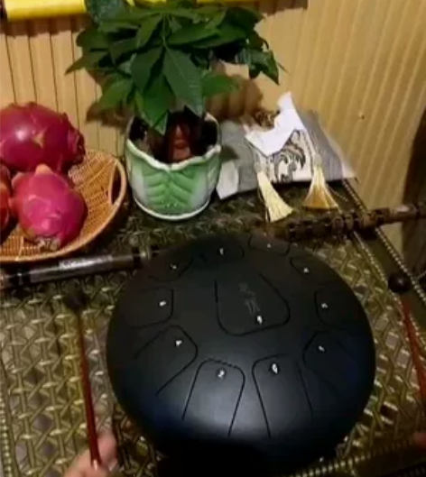 梵音手碟钢舌色空手敲空灵忘忧鼓冷门成人儿童...