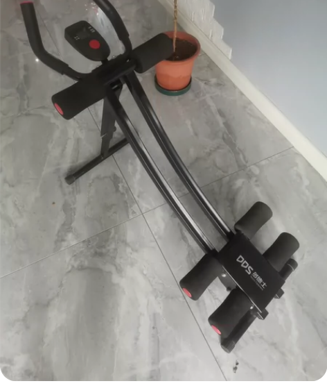多德士收腹健身器材带计数器，新旧程度如图，...