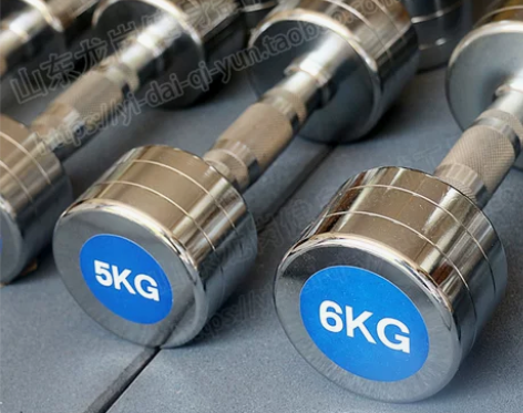 钢制哑铃 家用电镀纯钢哑铃 男 女 儿童通...