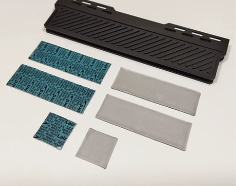 DDR5内存散热马甲纯铜紫铜石墨烯台式机内...