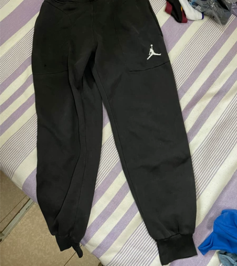 三条运动长裤 黑色为加绒 搭一条七分裤 m...