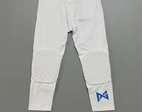 篮球裤 护膝紧身一体裤男七分乔治实战专业蜂窝