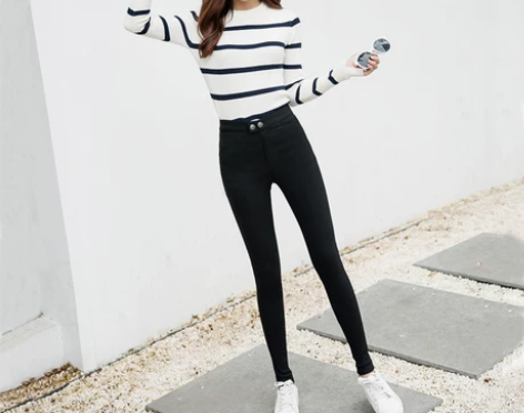 打底裤外穿2020新款加绒显瘦魔术裤显瘦高...