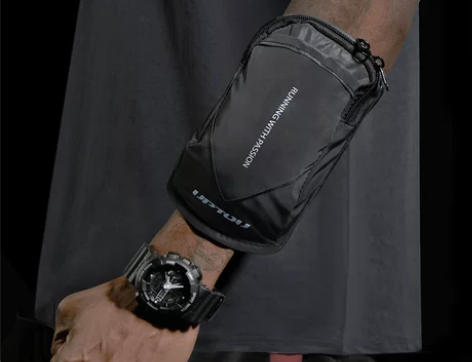 跑步装备臂包手机袋手腕包手臂包男套运动神器...