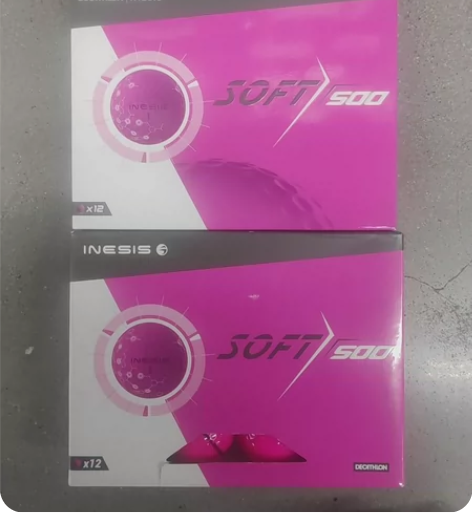 全新500系列高尔夫球，亮光，可打夜场 双...