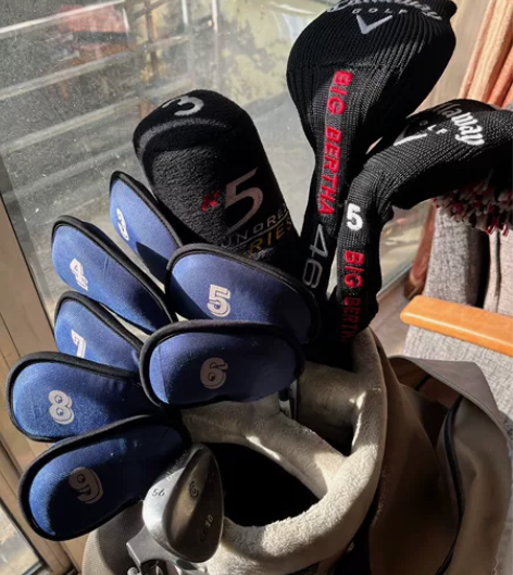 高尔夫球杆 二手 新旧程度如图，价格如下：...