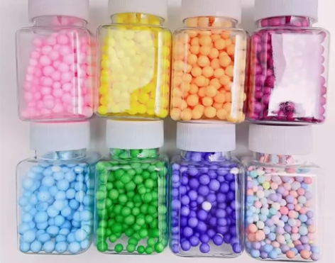 捏捏乐 填充泡沫球 七彩安全儿童专用泡沫小...