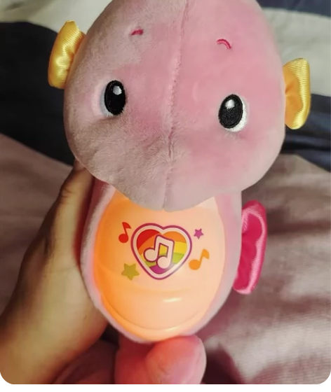 费雪声光安抚玩偶小海马 胎教 亲子早教音乐...