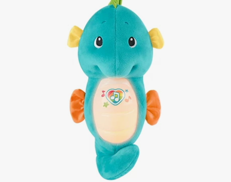 ?费雪声光安抚玩偶小海马 胎教 亲子早教音...