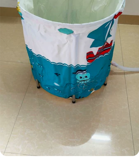 宝宝游泳桶泡澡桶，尺寸65*70cm六层夹...