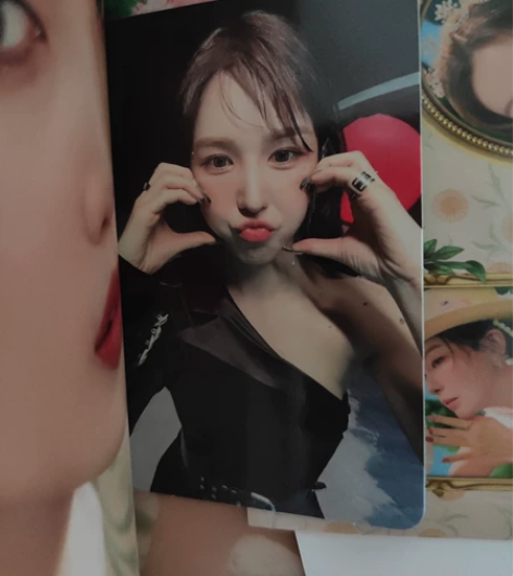 Red Velvet 比心温 嘟嘴温 小卡...