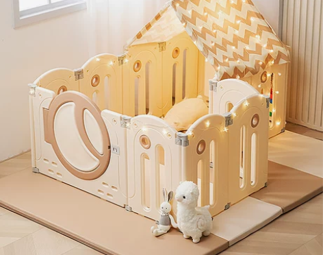 帮宝智儿童游戏围栏防护栏婴儿家用室内爬行