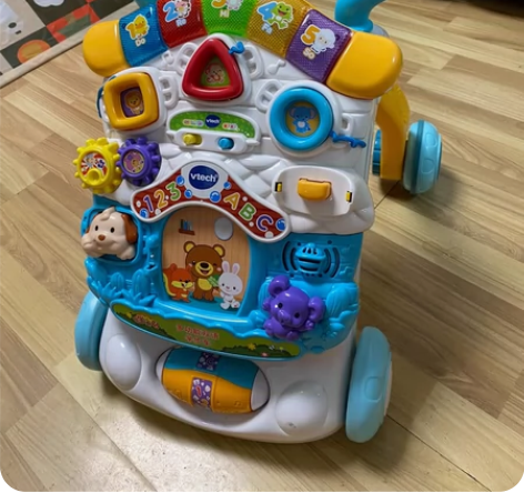 伟易达学步车，学步功能正常，但音乐没有声音...