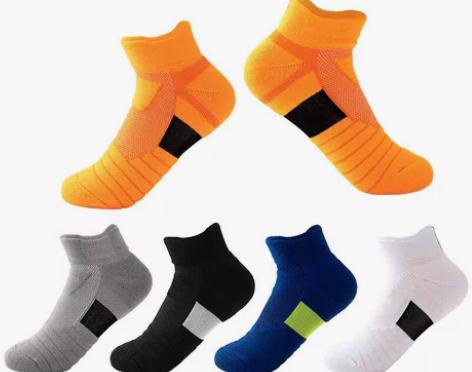 儿童运动袜中筒篮球袜吸汗毛巾底防滑跑步袜户...