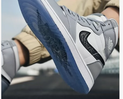 专柜正品空军一号男鞋女鞋高帮板鞋黑白熊猫休...