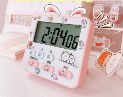 【捡漏】可静音计时器学生多功能厨房闹钟时间...