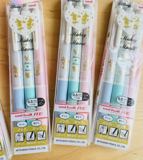 全新 日本三菱UNI*迪士尼米奇 可擦笔 ...