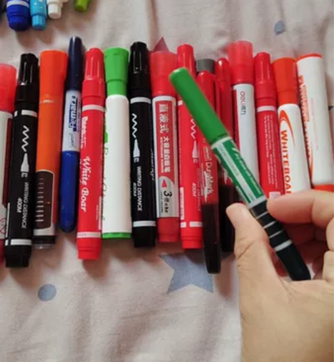 【全新】得力,晨光白板笔,油漆笔,油性笔可...