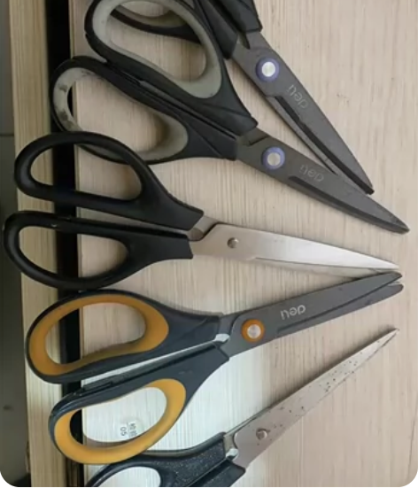 Deli/得力 办公家用剪刀 不锈钢厨房剪...