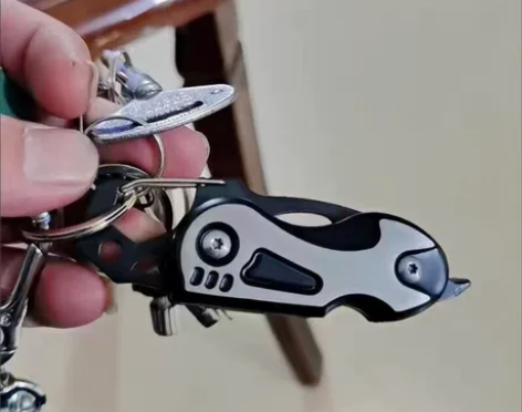 福冈（釼）原装迷你组合工具钥匙扣EDC 福...