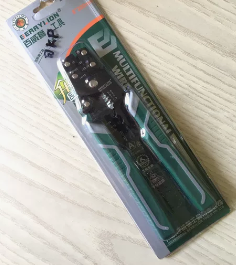 全新百威狮多功能接剥线钳，防滑手柄带安全锁...