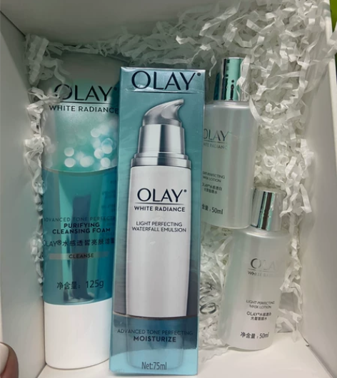 玉兰油（OLAY）水乳洁面4件套护肤品套装...