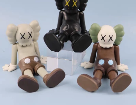 卡通KAWS考斯手办网红潮流公仔汽车摆件创...