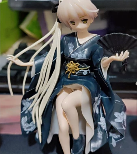 穹妹车载汽车装饰摆件卡通动漫手办雪乃可爱美...